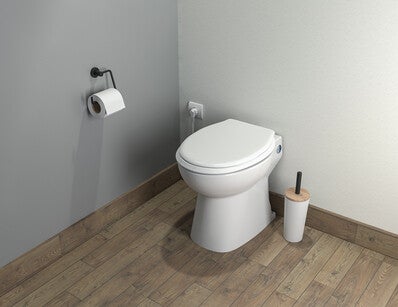 WC broyeur avec silencieux intégré - WC BROYEURS