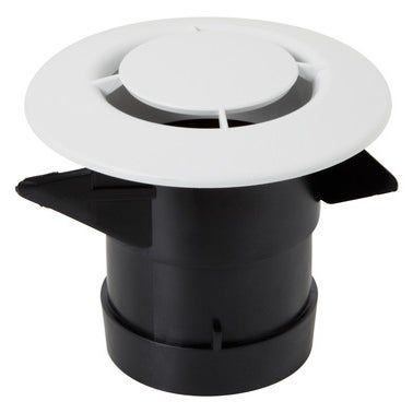 Bouche ventilation autoréglable VMC simple flux Sanitaire Ø 125 mm100 mm