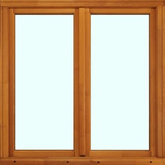 Fenêtre bois H.145 x l.100 cm ouvrant à la française 2 vantaux Pin 0