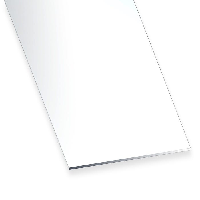 Profilé plat PVC l.100 mm x L.260 cm - CQFD blanc  - CQFD 0