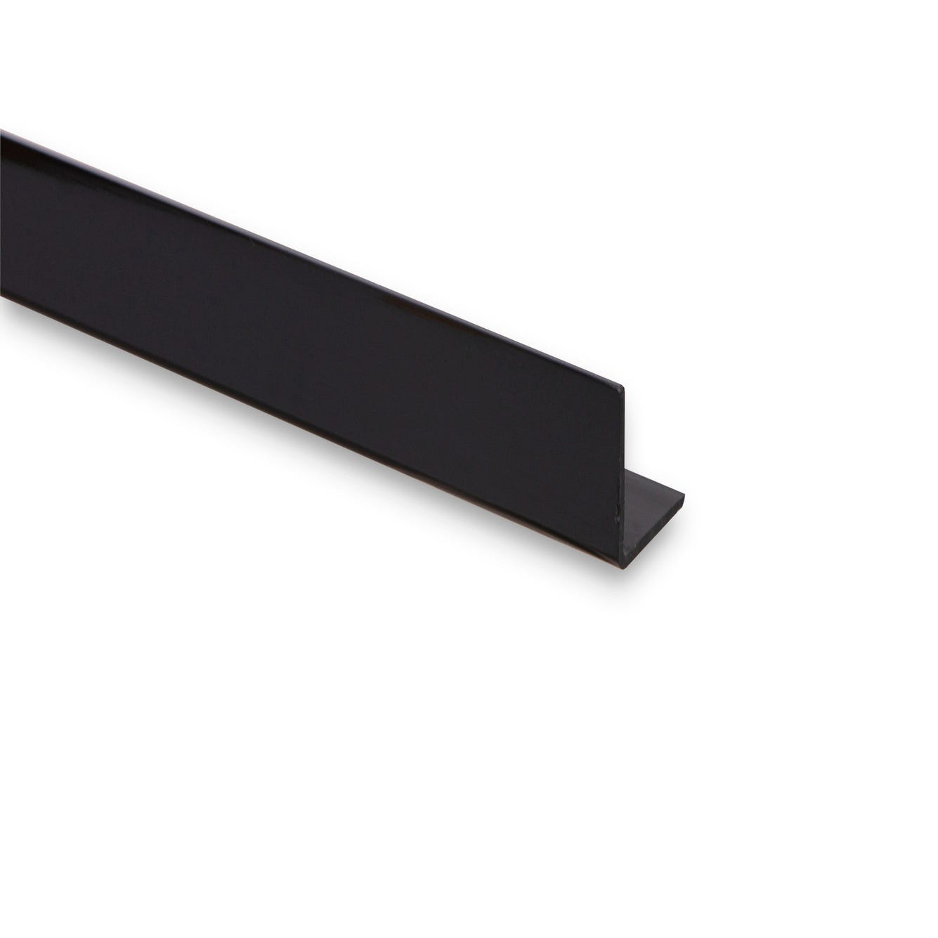 Cornière PVC noir 15x15mm L. 260 cm - CQFD 0