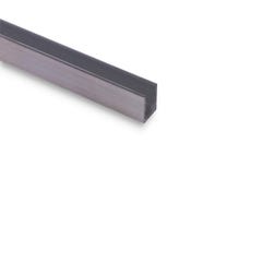 Profilé U aluminium  15x10x15x1.5mm L. 250 cm - CQFD 0