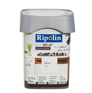 Ripolin - Cuisine & Bain Blanc Satin 