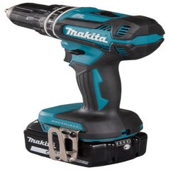 Perceuse visseuse à percussion sans fil 18V 4Ah - MAKITA - DHP482RMJ 2