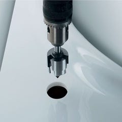 Fraise étagée pour évier et baignoire résine ou acrylique Diam.28 / 32 / 35 mm - WOLFCRAFT 1