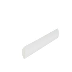 Quart de rond cellulaire blanc 17,5 mm Long.2,5 m 0