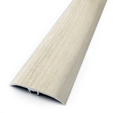 Barre de seuil aluminium chataignier à visser L.93 x l.4,10 cm  6