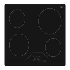 Plaque de cuisson au gaz en verre noir 4 feux 60 cm - TGVN604