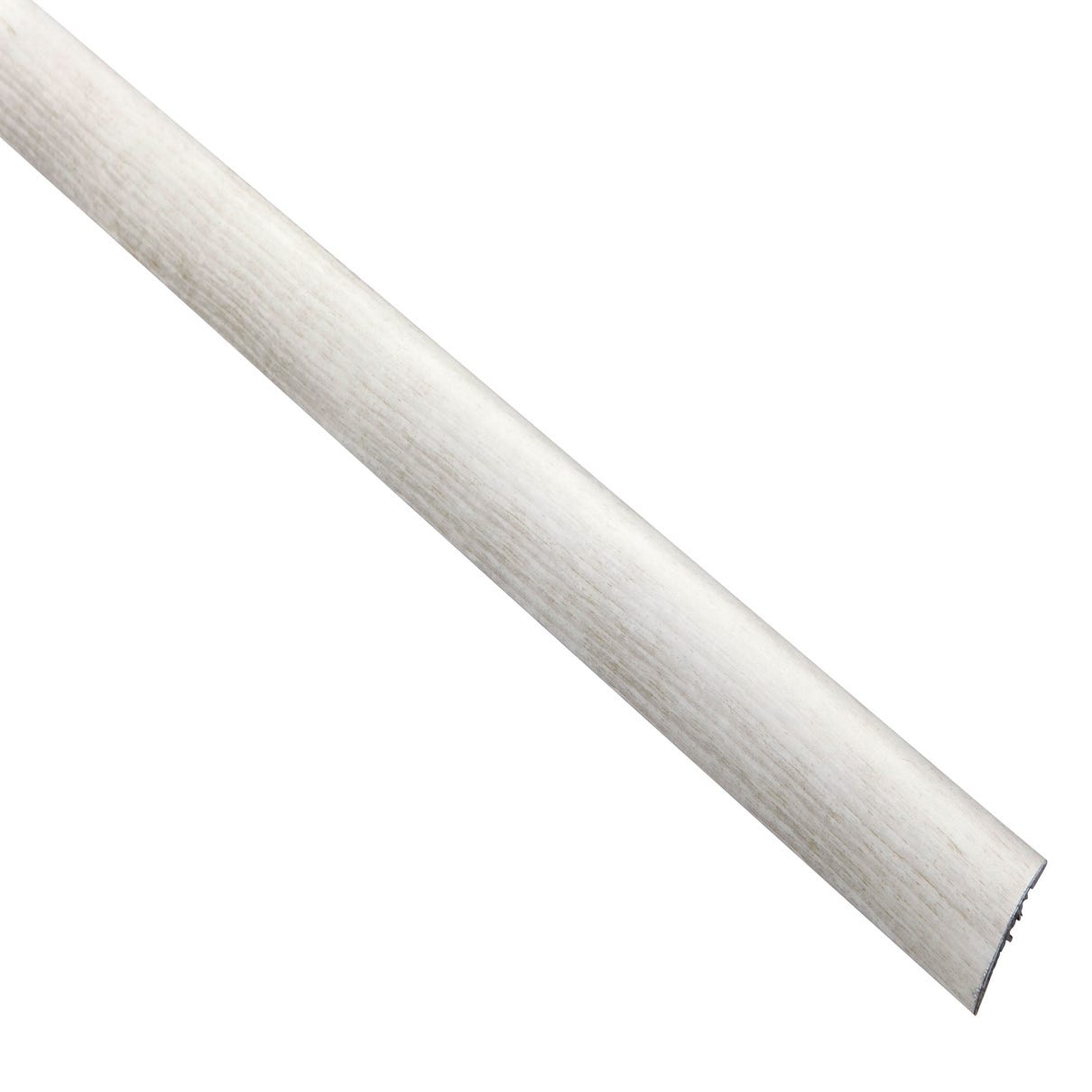 Barre de seuil aluminium chataignier à visser L.93 x l.4,10 cm  7