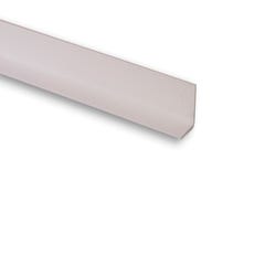Cornière inégale PVC blanc 10 x 20 mm L.100 cm - CQFD 1