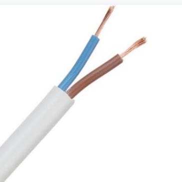 Cable électrique HO3VVH2F 2x0,75 mm² blanc au mètre - NEXANS FRANCE 0