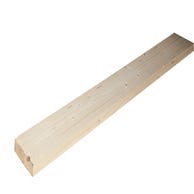 Tablette bois massif Sapin du Nord 120 x 30 cm ép 18 mm