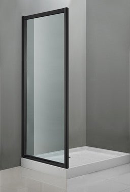 Puooifrty Grattoir de Douche, 10 Pouces (Environ 25,4 cm) grattoir Noir  Mat, adapté aux salles de, Portes de Douche, miroirs