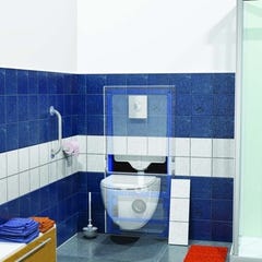 WC suspendu avec broyeur intégré à carreler Saniwall Pro Up - WALLPROUPSTDA SFA 0