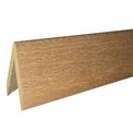 SOTRINBOIS - Baguette d'angle arrondie bois prépeint 35x35mm