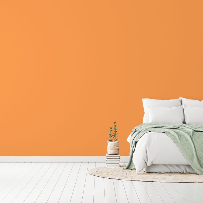 Peinture intérieure satin orange marang teintée en machine 4L HPO - MOSAIK 4