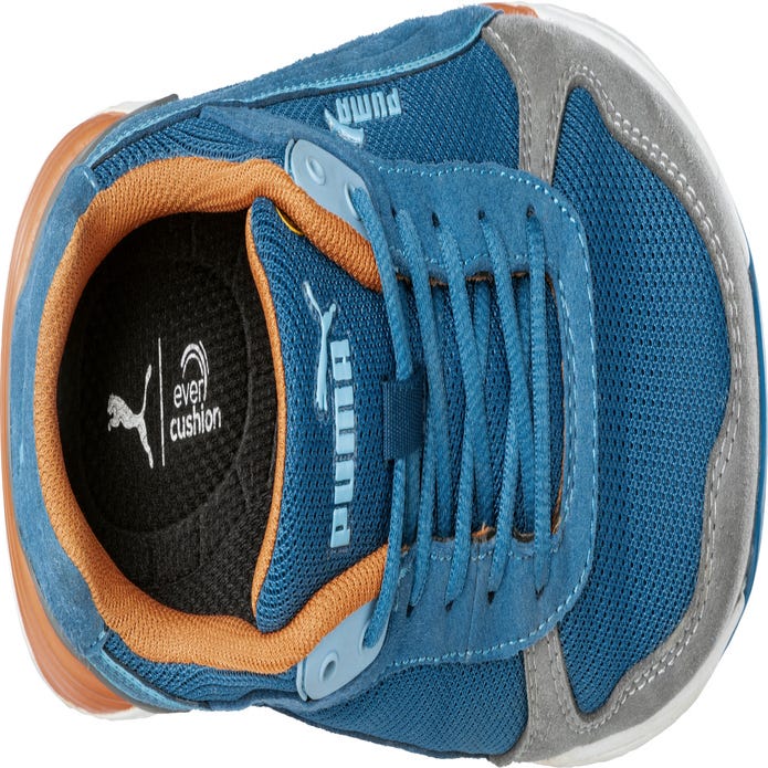 Chaussure de sécurité basse S1P SRC orange / bleu T.39 Frontside Low - PUMA 3