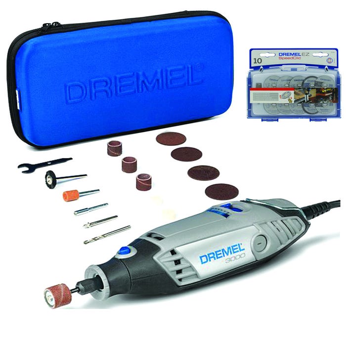 PERCEUSE DREMEL 3000JC 130 W.15 ACCESSOIRES 0