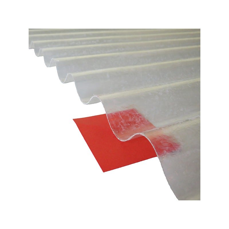 Plaque polyester ondulée (GO 177/51) L : - 2m, l : - 92cm 1