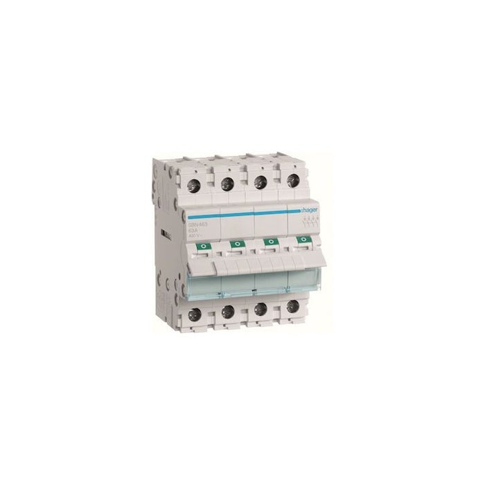 Hager SBN463 Interrupteur modulaire 4P 63A 1