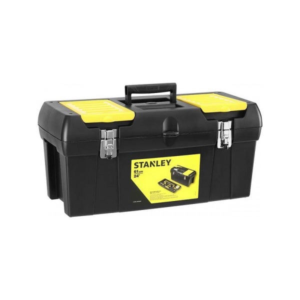 Boite à outils Stanley avec organiseur transparent 1-97-514 - Boites à outils  Stanley 