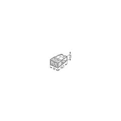 Bornes pour boîtes de dérivation COMPACT, 2,5 mm², 2 Conducteurs - Boîte de 100 1