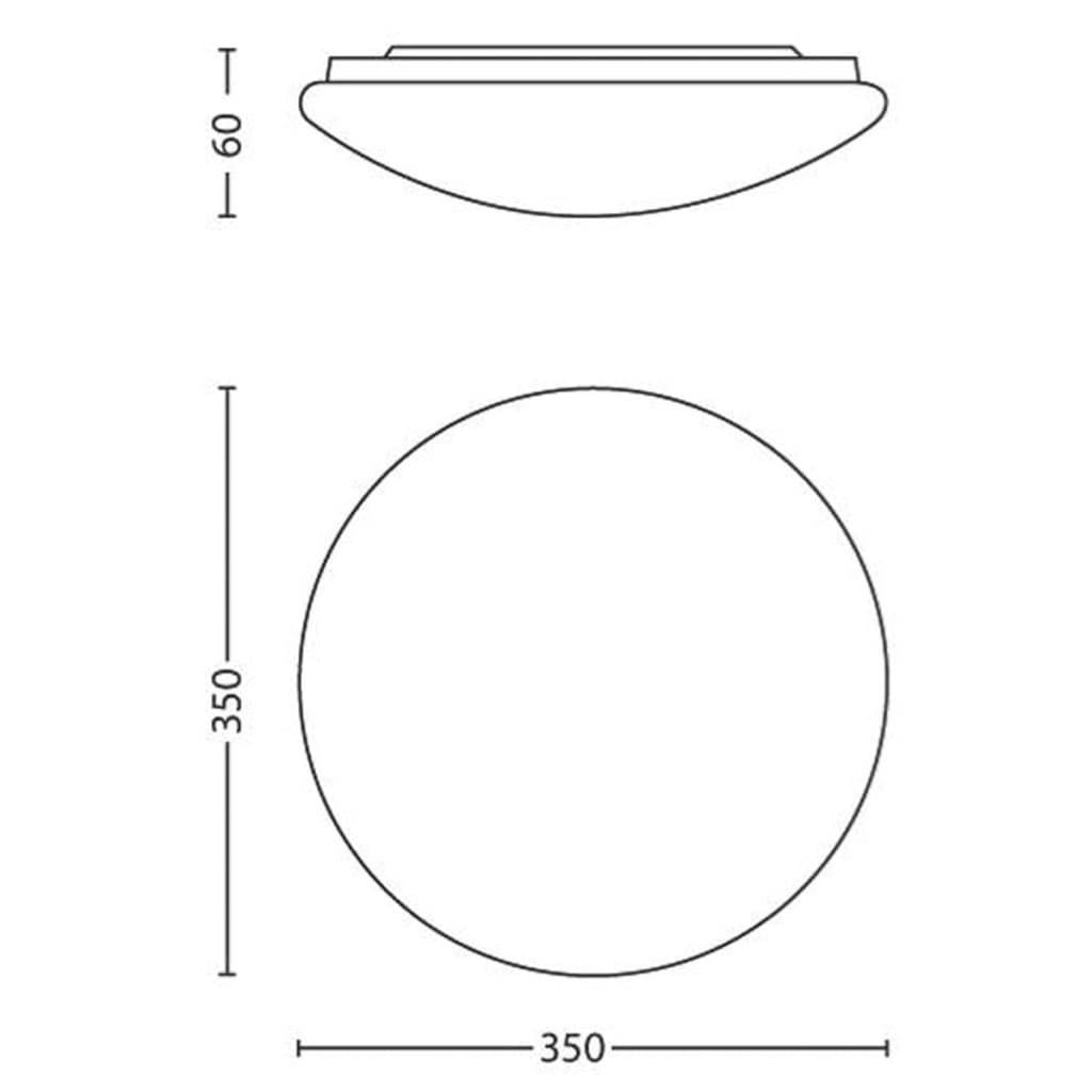 Plafonnier LED myLiving Twirly Gris 17 W 318158716 Philips 1