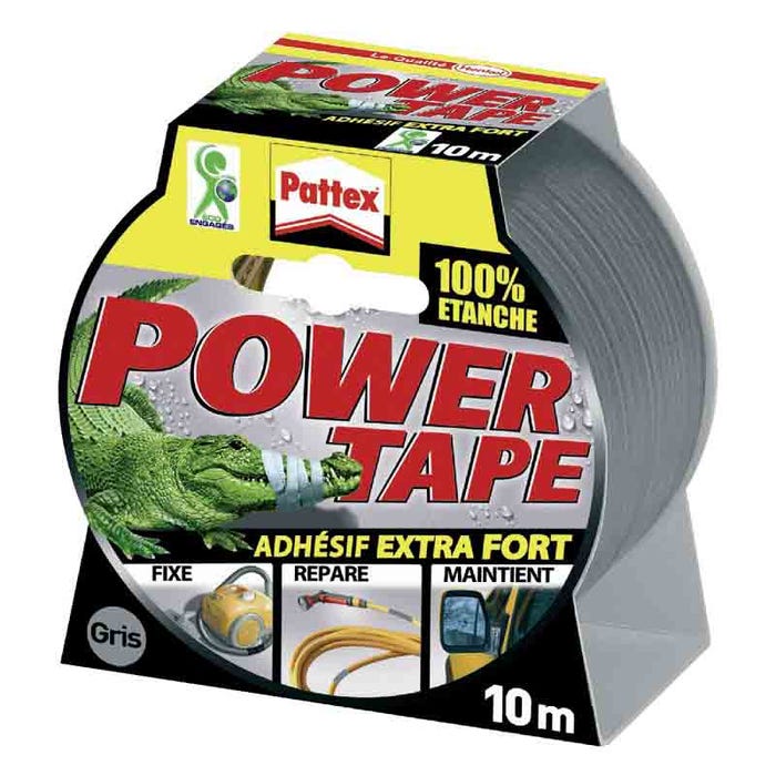 Adhésif super puissant "Power tape" Gris - 50 mm x 10 m 0