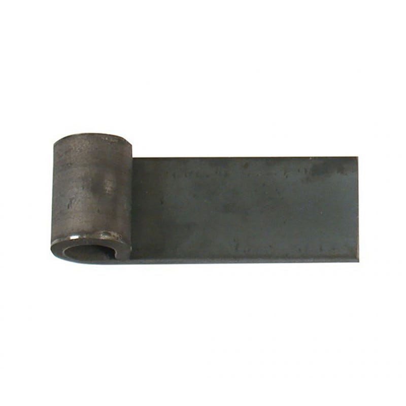 Noeud acier brut, H.40 x L.100 x P.30 mm 0