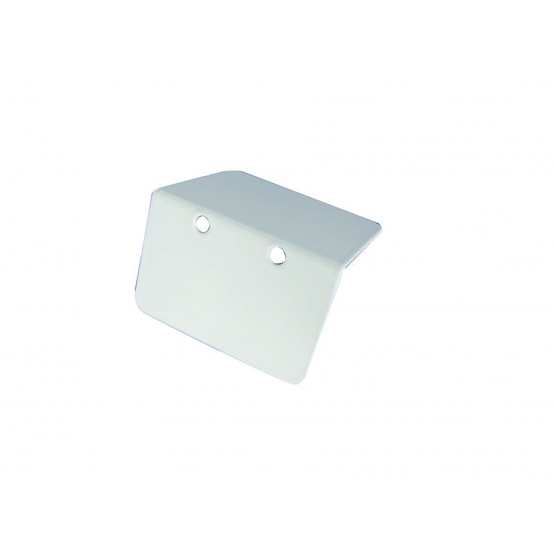 Arrêts aluminium pour profil de jonction toiture polycarbonate (x5) Aluminium, E : 16 mm 1