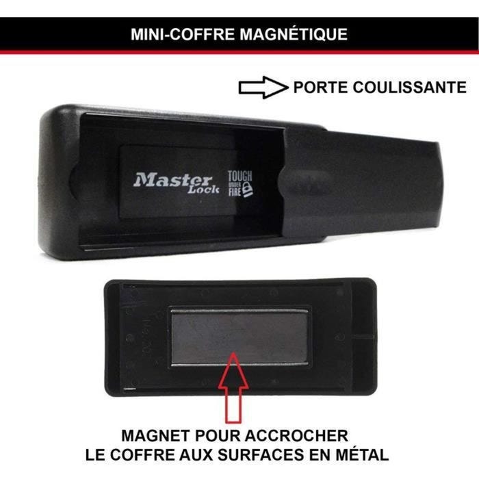 Boîte à Clés Magnétique - MASTER LOCK 3