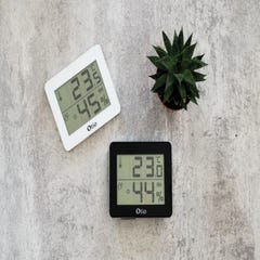Thermomètre / Hygromètre Noir - Otio 3