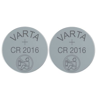 VARTA - 1 pile bouton - 90 mAh CR2016