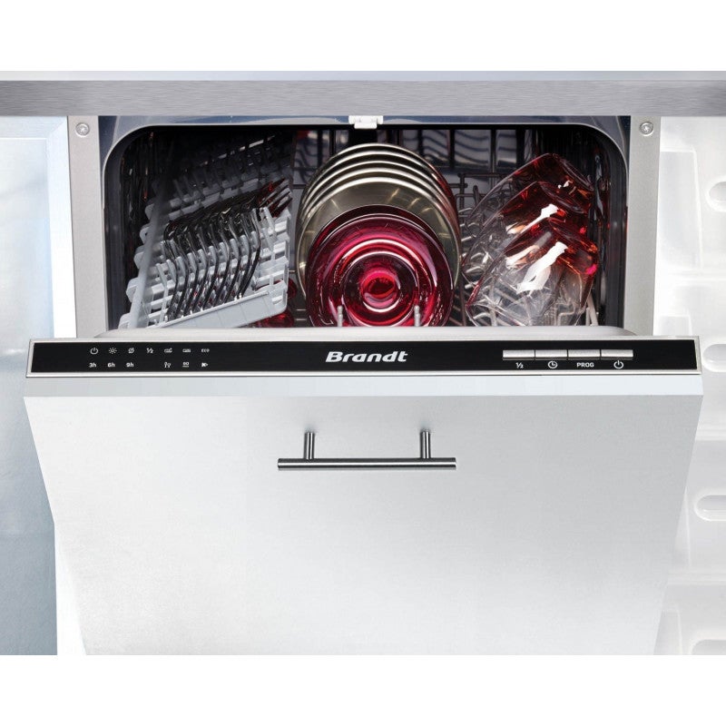 Lave-vaisselle pose libre BRANDT 10 Couverts 45cm A++, BRADFS1010X ❘  Bricoman
