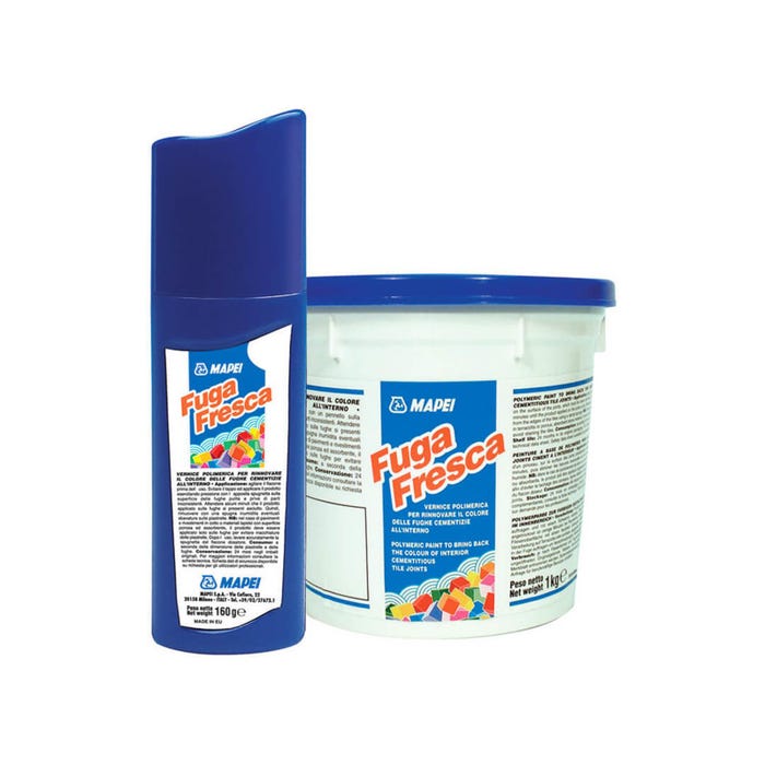 Peinture polymère pour rénover les joints FUGA FRESCA - Le flacon de 160 ml - 114 ANTHRACITE 0