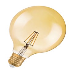 Lampe LED globe vintage 1906 7W E27 2500°K non gradable 0