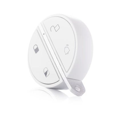 Protection pile Badge Somfy home alarm protect alarme MyFox keyfob BLANC  WHITE
