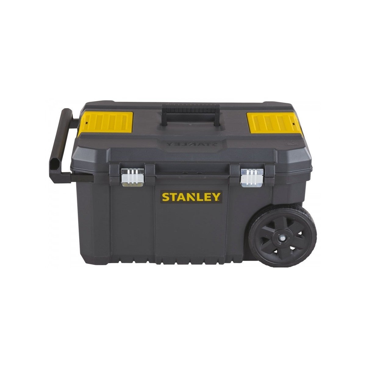 Servante Stanley Modulo 3 en 1 avec boîte Touchlatch à tiroir 55,6L poignée  télescopique avec 2 roues ❘ Bricoman