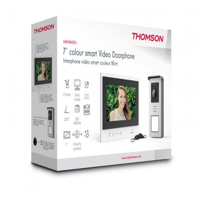 Thomson Interphone vidéo sans fil couleur + antenne ❘ Bricoman