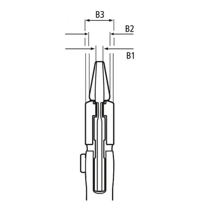 Pince clé PRO multiprise 85 mm 0070190 Knipex 2