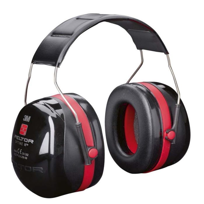 Casque 3M antibruit noir OPTIME 3 PELTOR - H540A 4