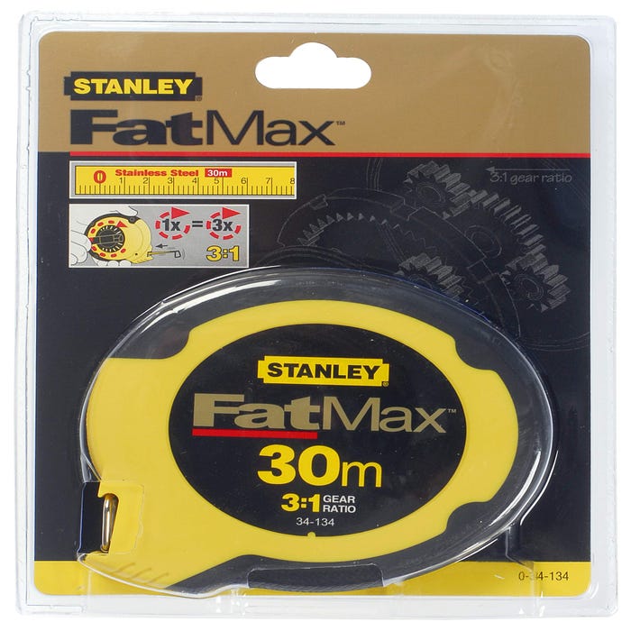 Mesure Longue 30 X 10 Mm Ruban Inox Fatmax - 0-34-134 - Stanley 2