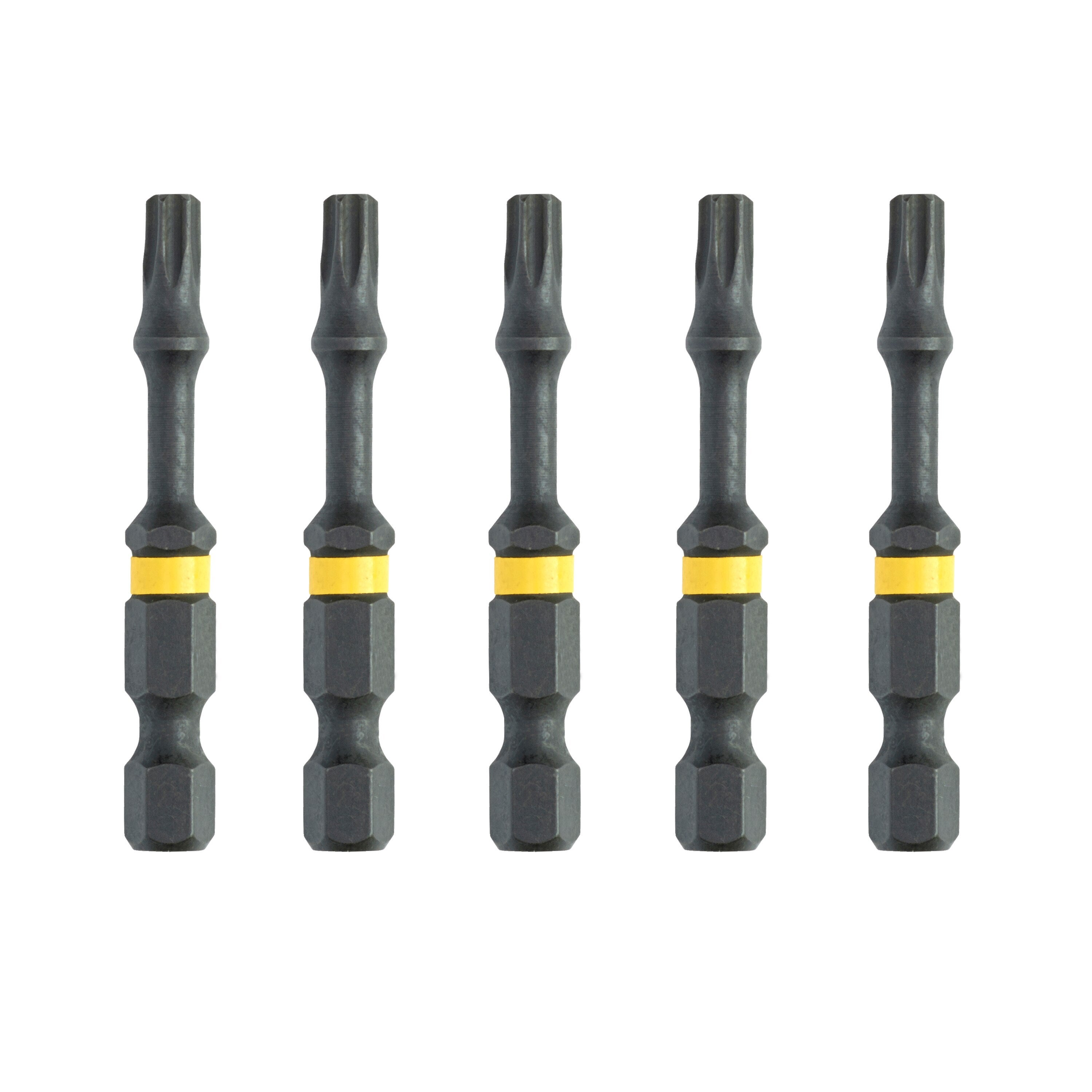 DEWALT MAXFIT Embout de foret Torx de sécurité en acier de 1 pouce (7PK)