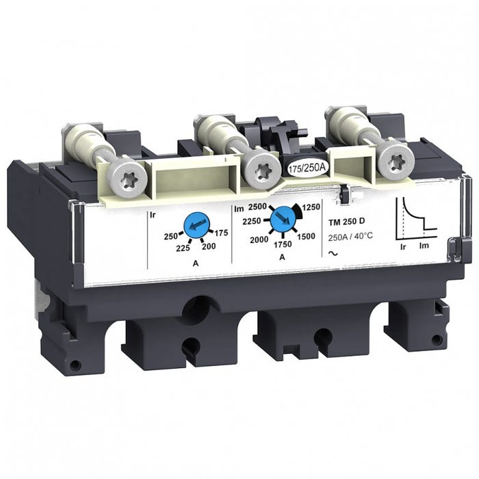 Déclencheur TM25D pour bloc de coupure compact NSX100-250 - 25A - 3P 0