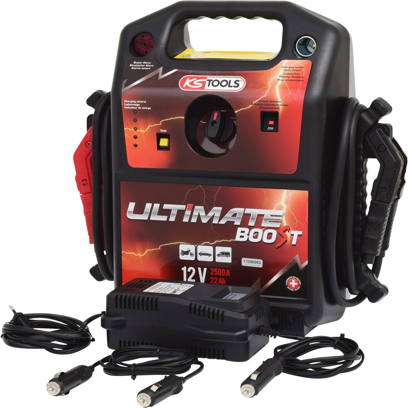 Booster à batterie KS TOOLS Ultimate Boost - 12V - 2500A - 550.1810 5