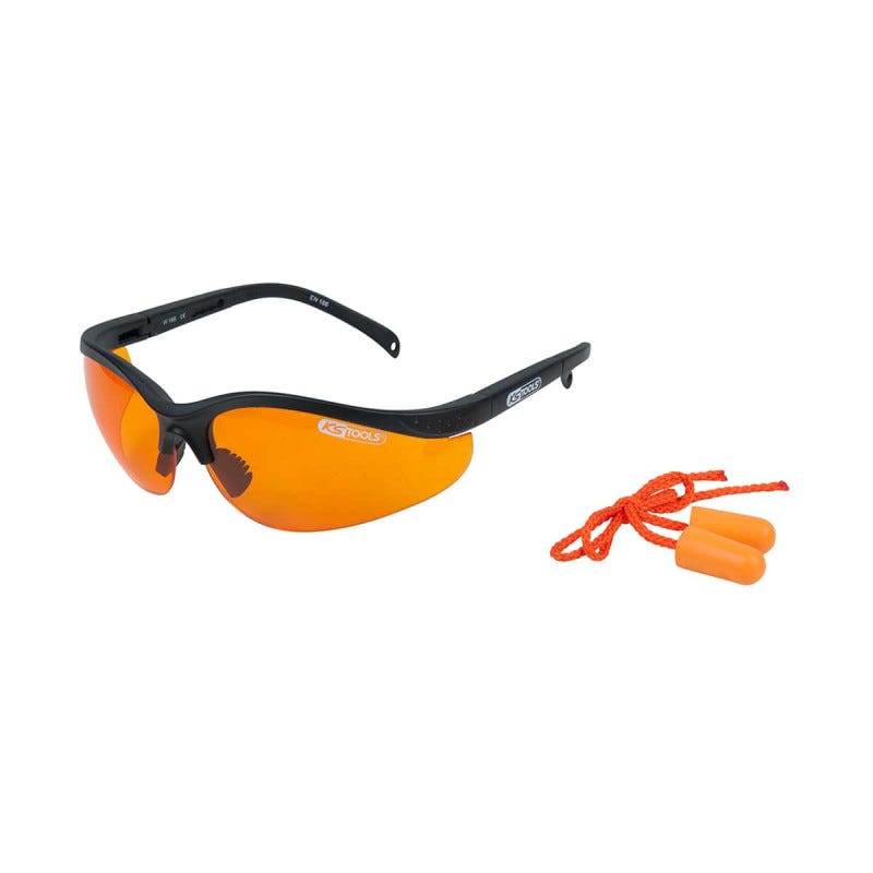 Lunettes KS TOOLS - Avec protections auditives - 310.0161 0