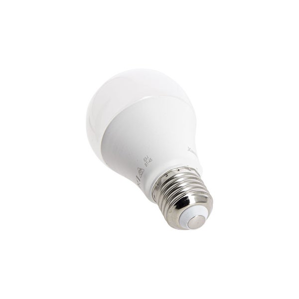 Lot de 10 Ampoules LED A60, culot E27, 9W cons. (60W eq.), lumière Blanc  Chaud