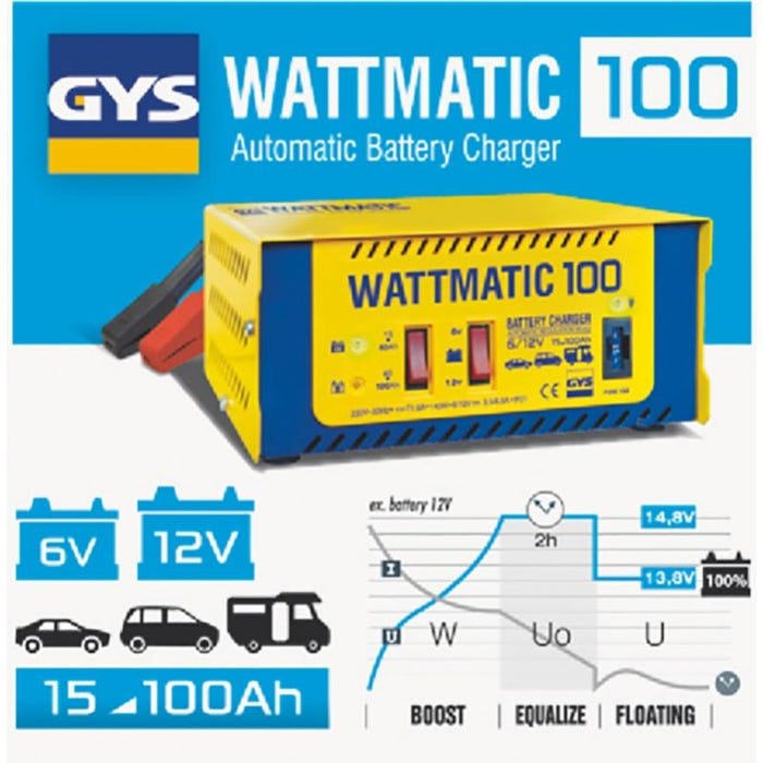 Chargeur de batterie Wattmatic 100 0