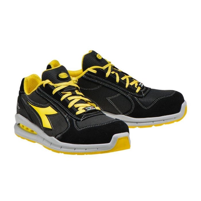 Chaussures de sécurité basses Diadora RUN NET AIRBOX LOW S1P SRC Noir 45 0