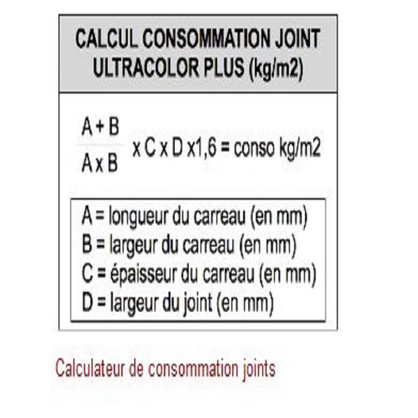 Mortier pour joints - Ultracolor Plus - Pack Alu 5 kg - Pack alu 5 kg - 111  Gris Argent